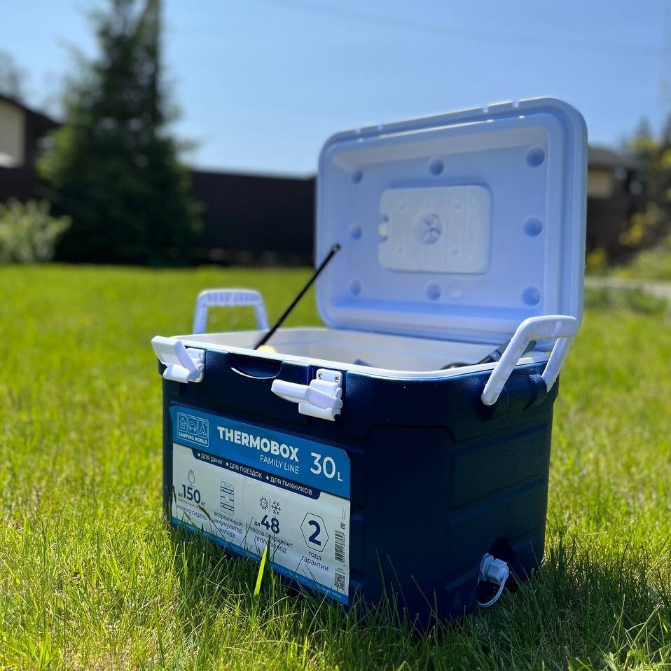 Изотермические контейнеры Camping World Thermobox выпускаются в объемах от 10 до 150 л