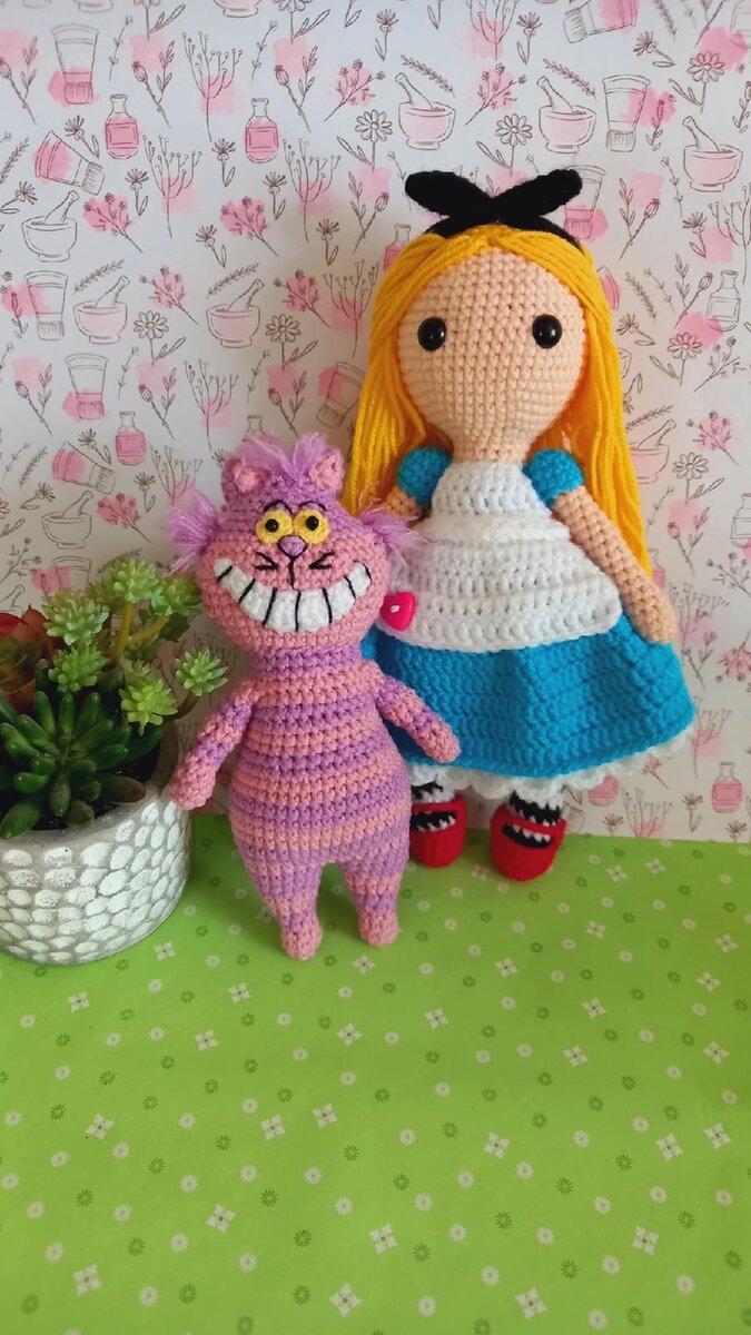 Алиса без рта и носа в моем исполнении ( так по мастер-классу)