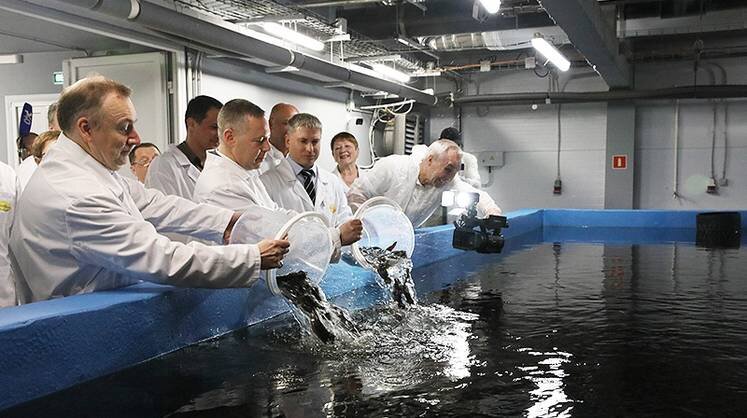    Ярославский бройлер Торжественное открытие рыбной фермы