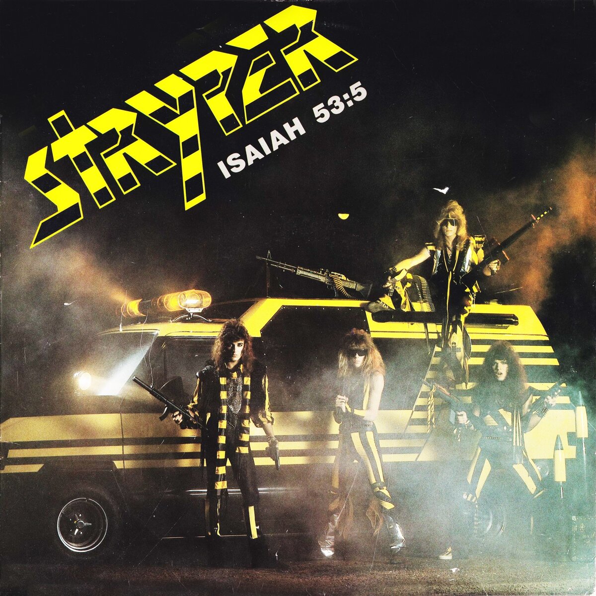 Обложка альбома Stryper "Soldiers Under Command"