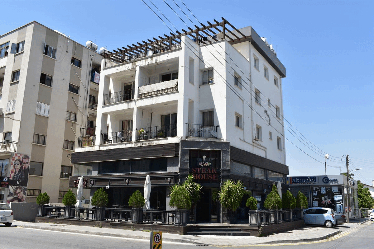 Two apartment blocks with shops, penhouses, and aparments for sale in the heart of Nicosia.