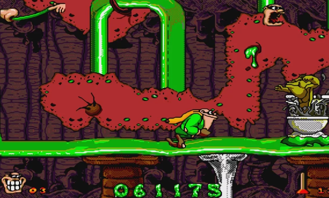 Интересные факты об игре "Boogerman" на приставке "Sega mega drive 2 ...