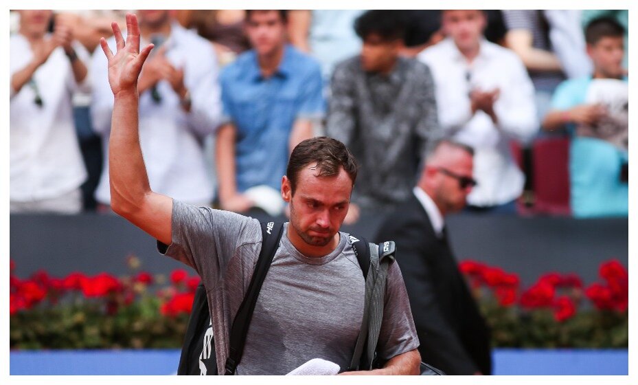    Сафиуллин впервые вышел в четвертый раунд турнира «Большого шлема». Фото: Reuters