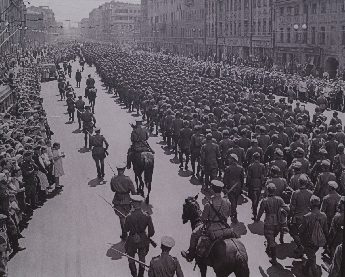 москва 1944 год фото улиц