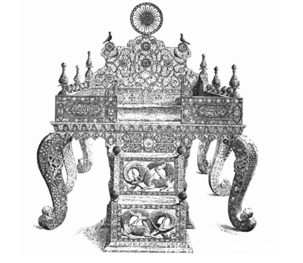 Шах Джакан трон