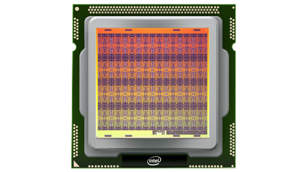 Нейроморфный чип Loihi от Intel. 