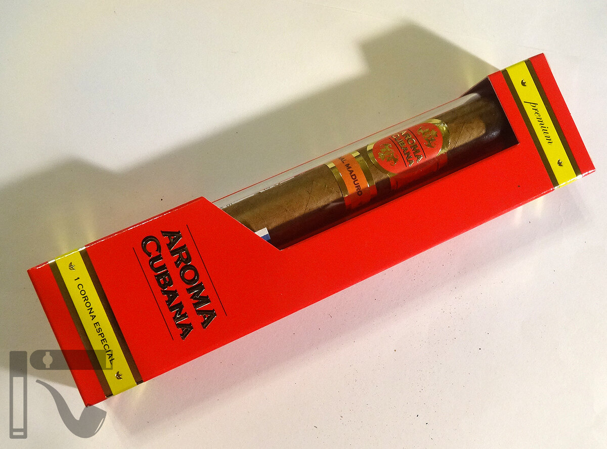 Сигара Aroma Cubana Corona Original Maduro. Фото:©канал "Уголок Курильщика"