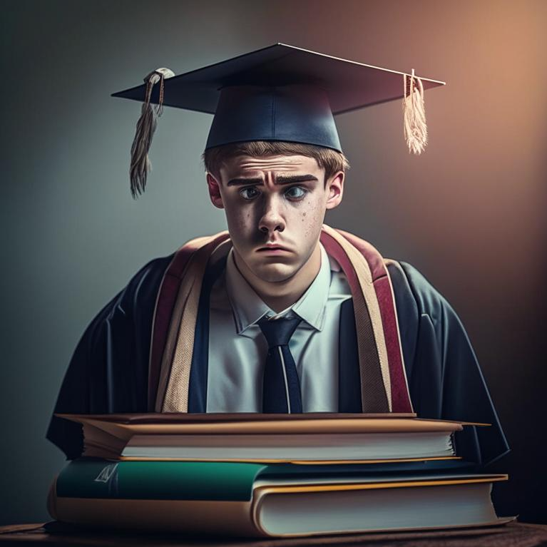 Отмучился в вузе и все?