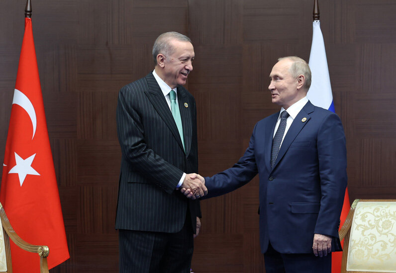 Сайт президента Турции