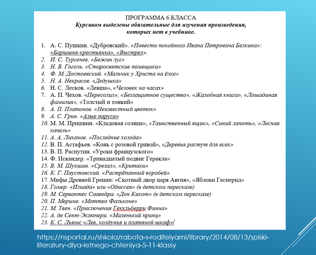 Может ли учитель литературы иметь неоднозначное отношение к списку летнего  чтения | Сон и явь учителя | Дзен