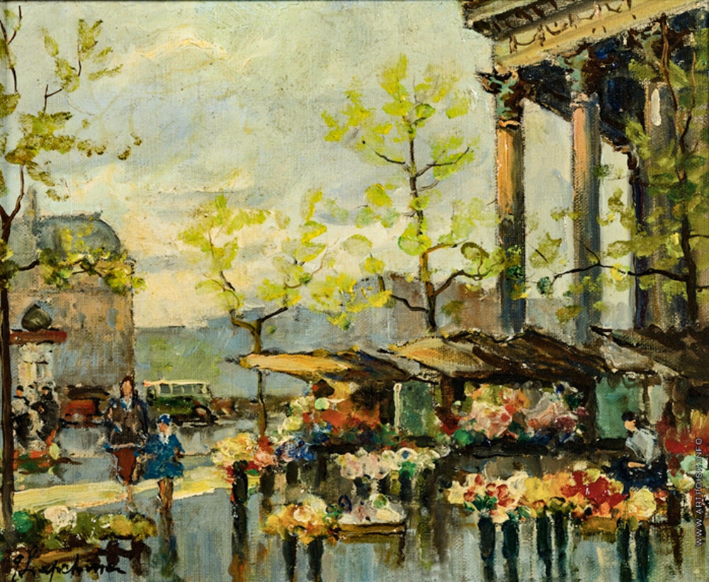 Художник Георгий Лапшин