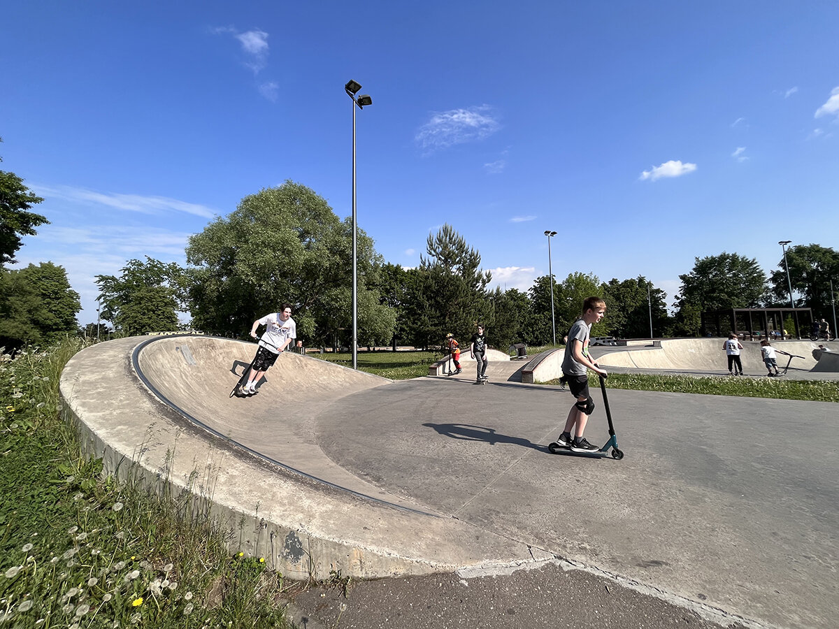 В москве есть парк