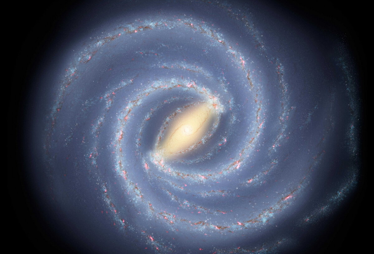 Млечный Путь — это галактика, которая является домом для нашей Солнечной системы.