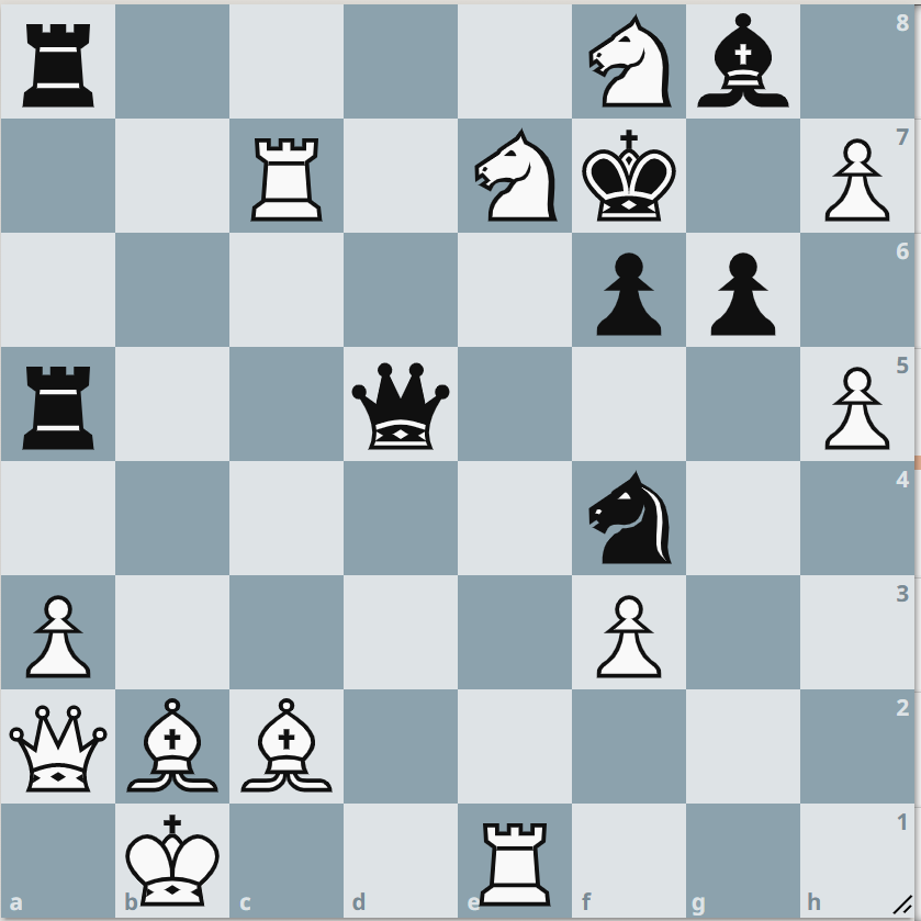 Ход белых, м1