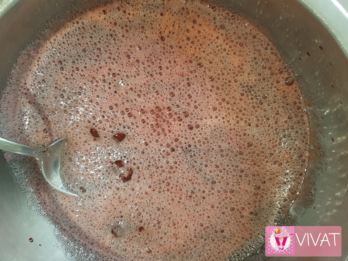 ...масса будет очень хорошо пениться