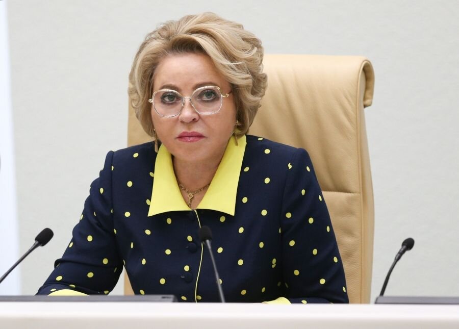    Председатель Совета Федерации РФ Валентина Матвиенко © Пресс-служба Совета Федерации РФ/РИА Новости