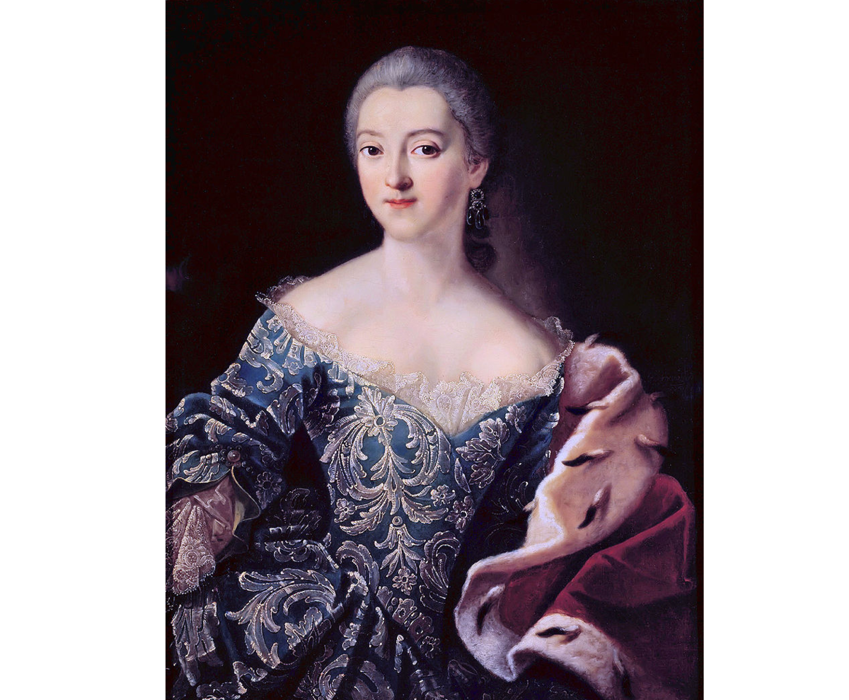 Портрет княгини Екатерина Лобановой Ростовской, Иван Аргунов, 1754. (с) Из коллекции Русского музея