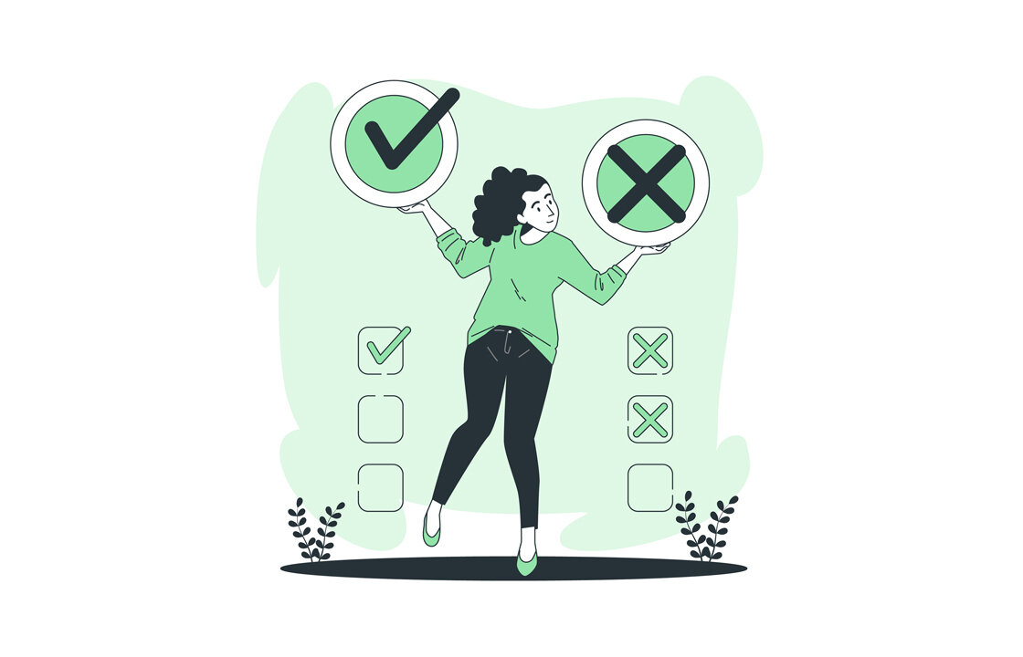 <a href="https://ru.freepik.com/free-vector/pros-and-cons-concept-illustration_34680451.htm#page=7&position=27&from_view=author">Изображение от storyset</a> на Freepik