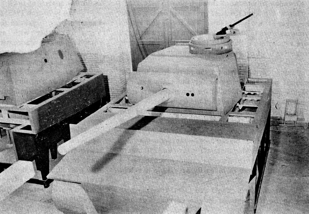 Макет Тигра с башней 