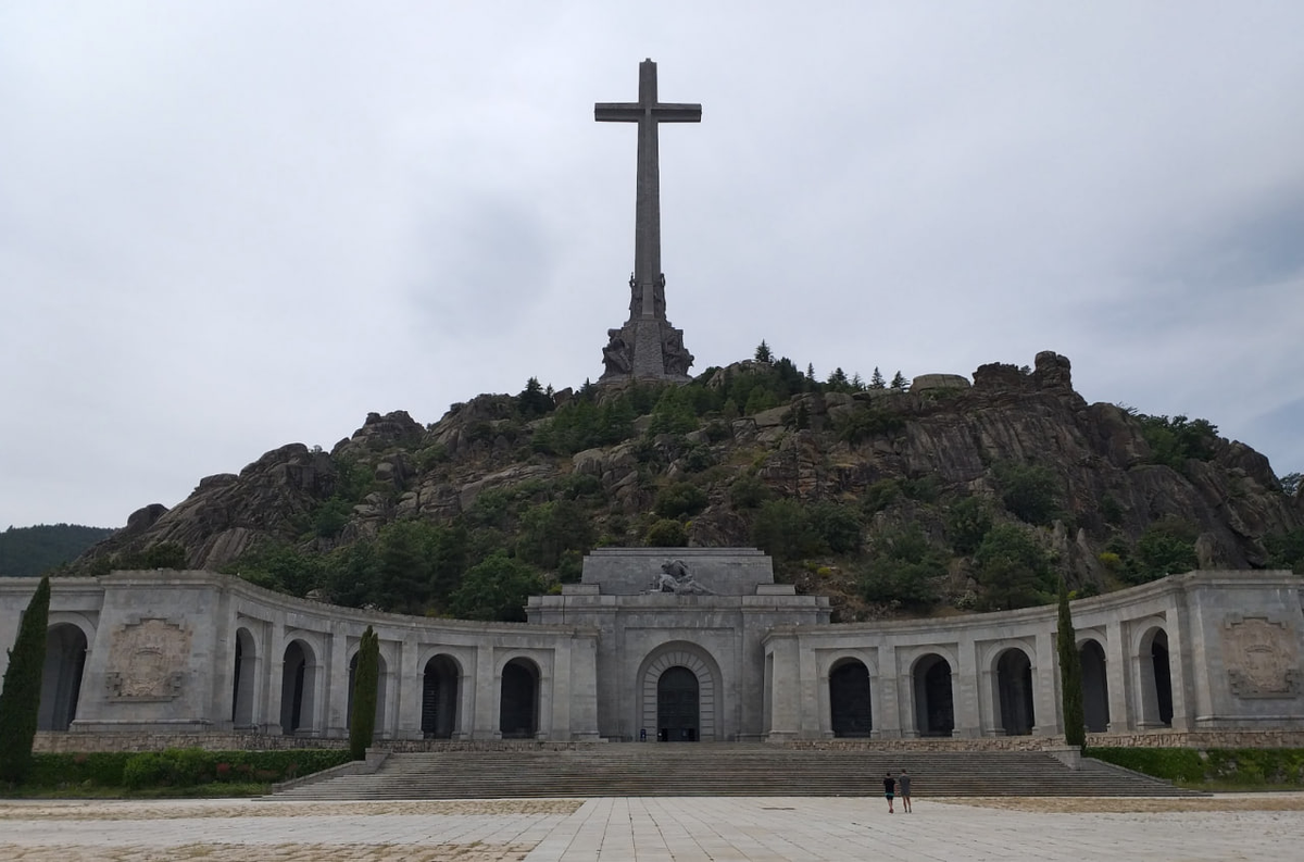 Долина павших. Мемориал, построенный во времена Франко. Фото автора канала, 2018 г.