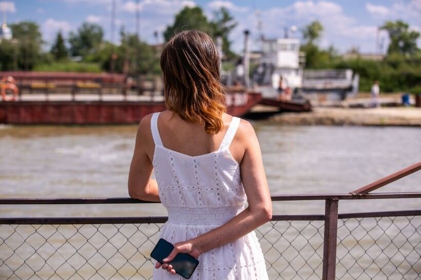 На переправе в Ордынском