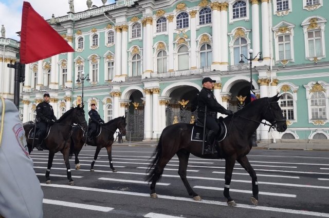    Зачем в Петербург вернули конную полицию?