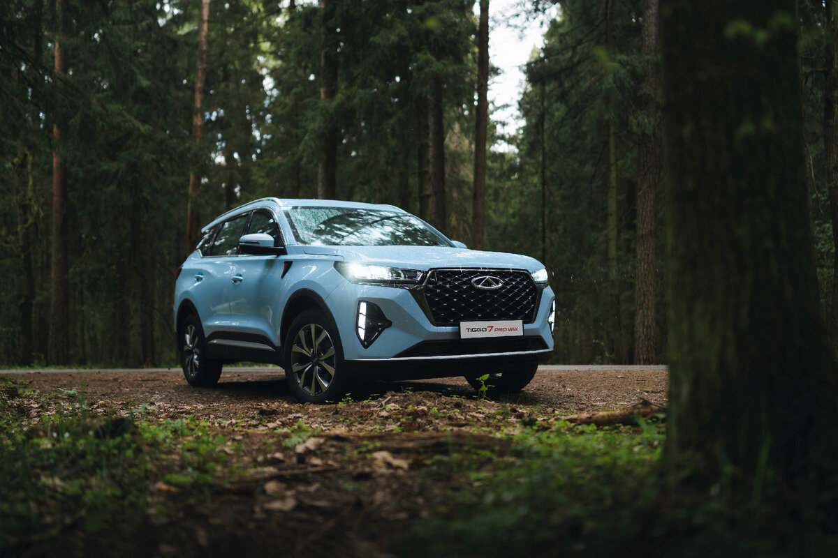 Chery Tiggo 7 Pro Max - красивый и технологичный кроссовер. 