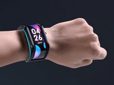    Apple Watch с гибким дисплеем показали на патентном эскизе