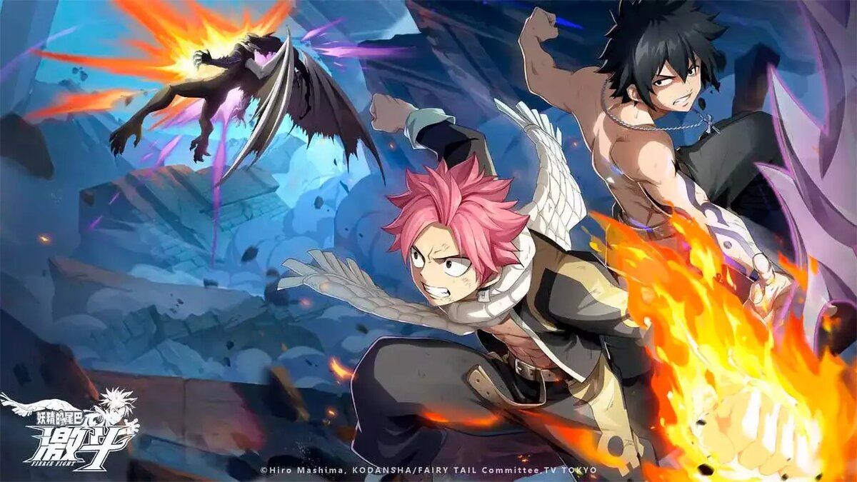 В Китае запустили тестирование Fairy Tail: Fierce Fight - ARPG на основе  манги 