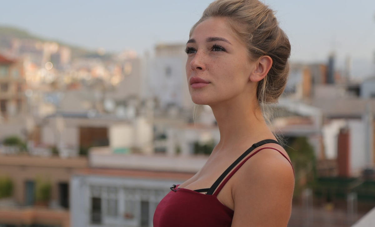 Фото Насти Ивлеевой. Кадр из передачи «Орел и решка»