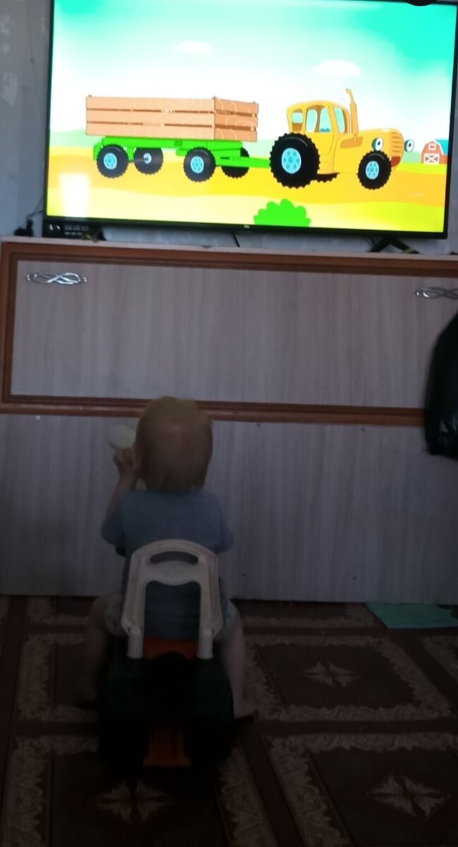 Так Вова начинает свой день.