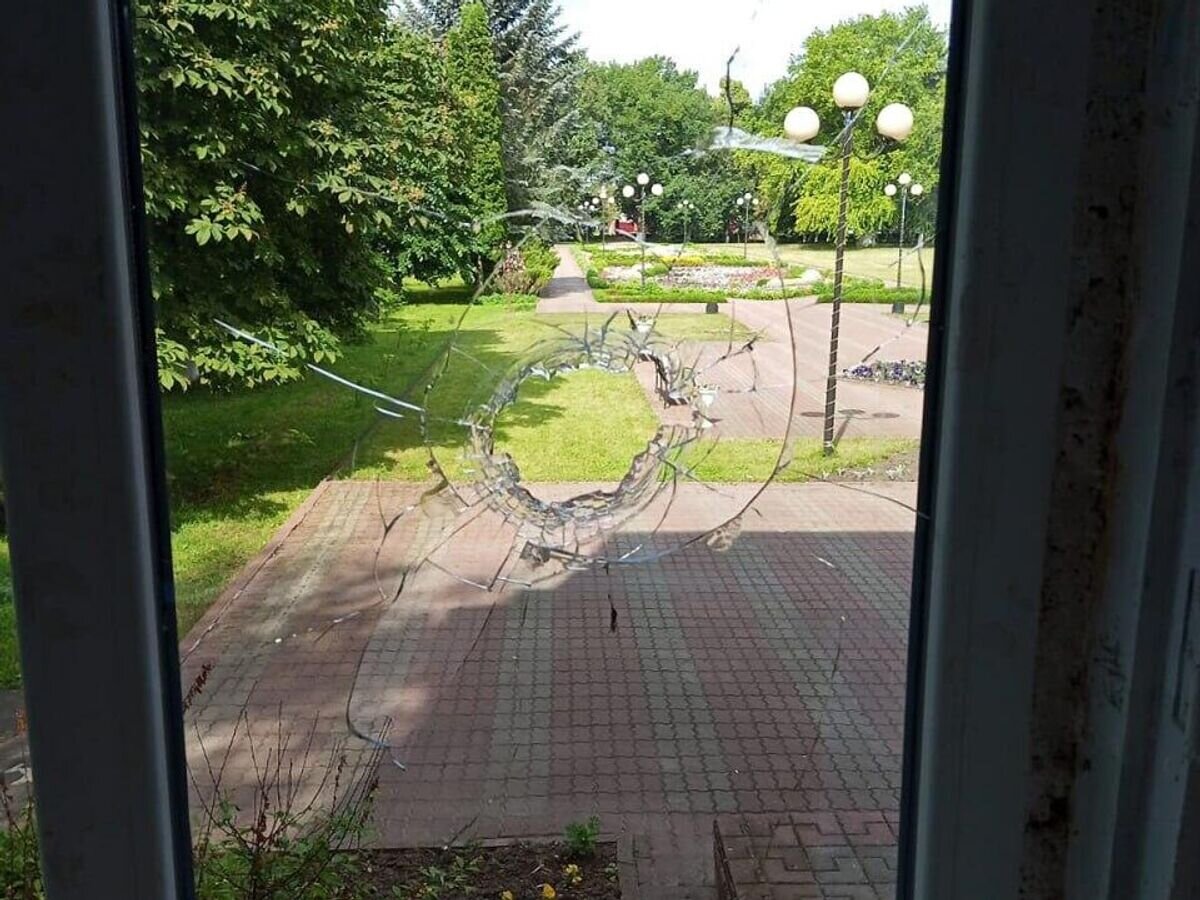    Последствия обстрела села Глушково в Курской области со стороны ВСУ© Фото : пресс-служба губернатора Курской области