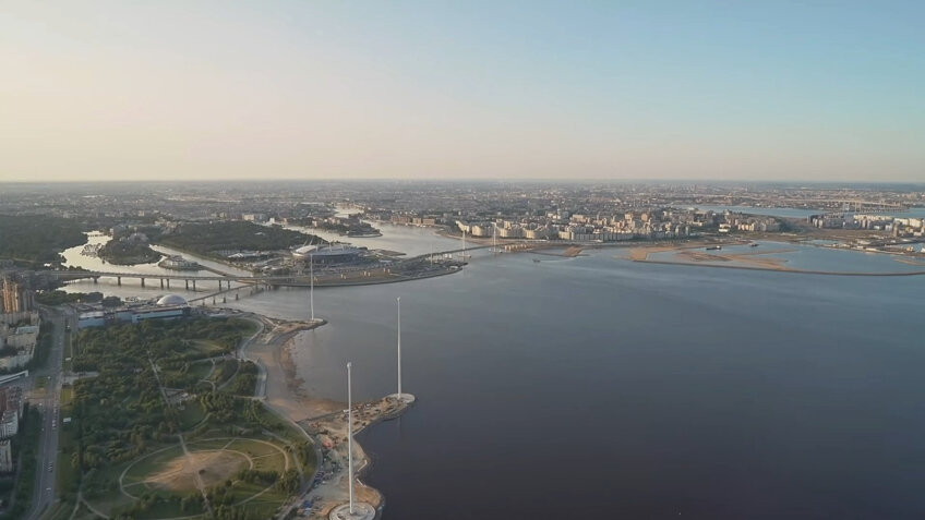 План застройки парка 300 летия спб