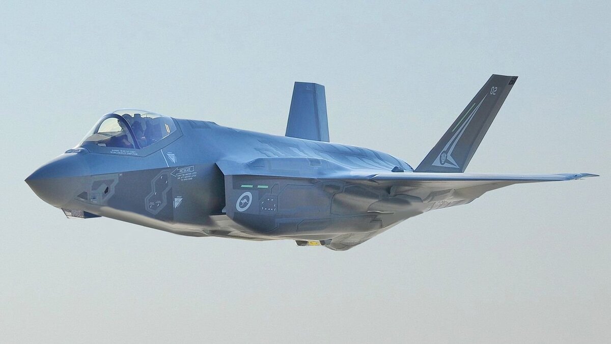 Первый модифицированный истребитель F-35A Королевских ВВС Австралии. Фото:commons.wikimedia.org