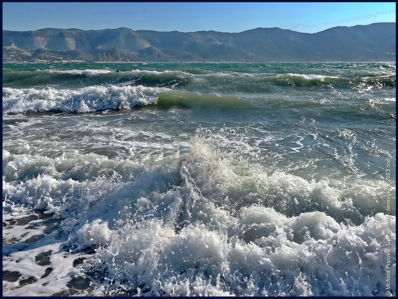 Цемесская бухта/Новороссийск. Море в районе рыбзавода