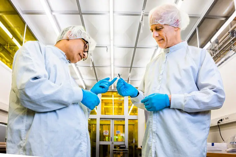 Первые шаги в создании деревянного транзистора.