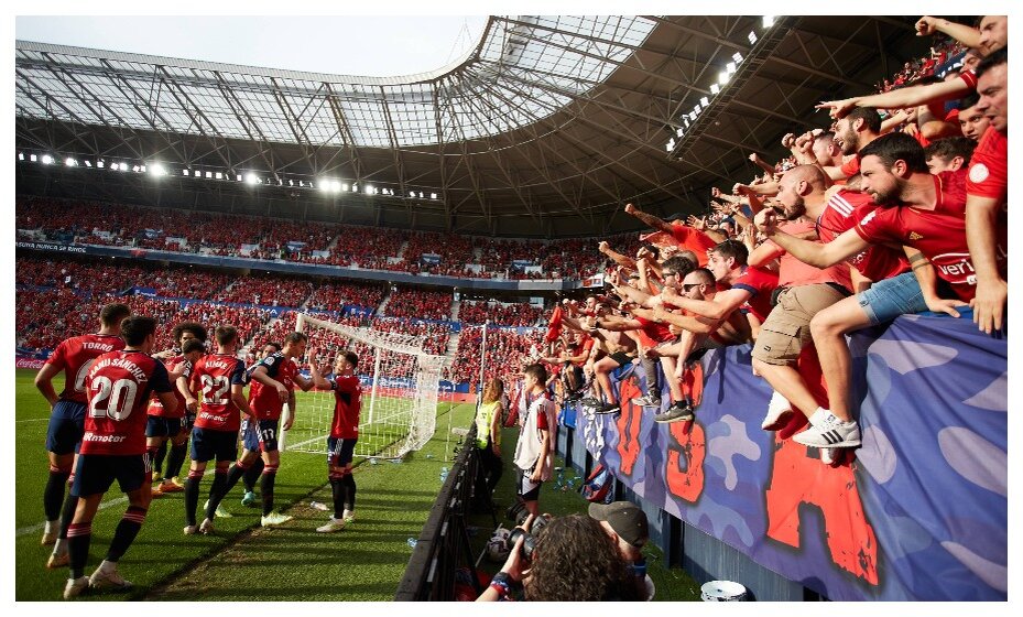    «Осасуну» могут лишить права выступления в ЛК. Фото: Global Look Press