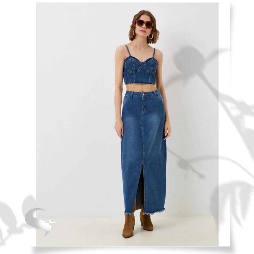Вы ищете стильную альтернативу классическим летним платьям? Мы расскажем вам, какую джинсовую юбку выбирают все истинные модницы. Мы нашли своего модного фаворита на лето!-13