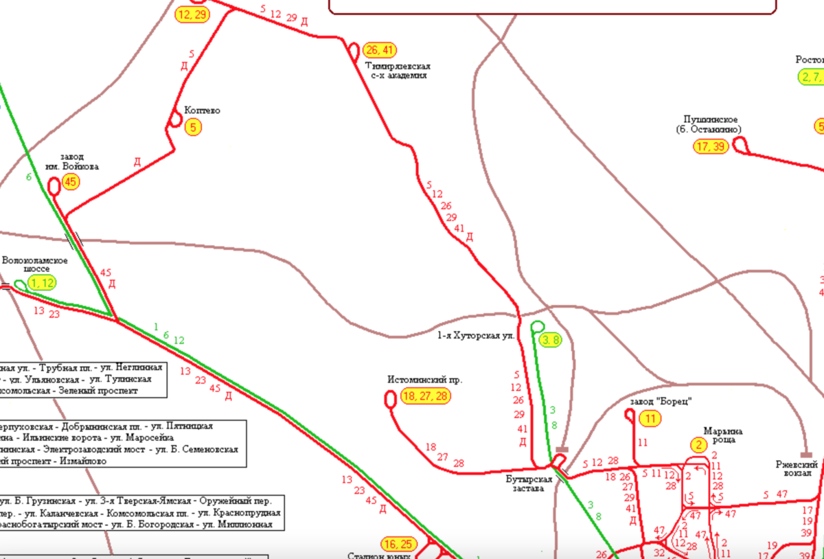 Маршрут 11 трамвая москва карта