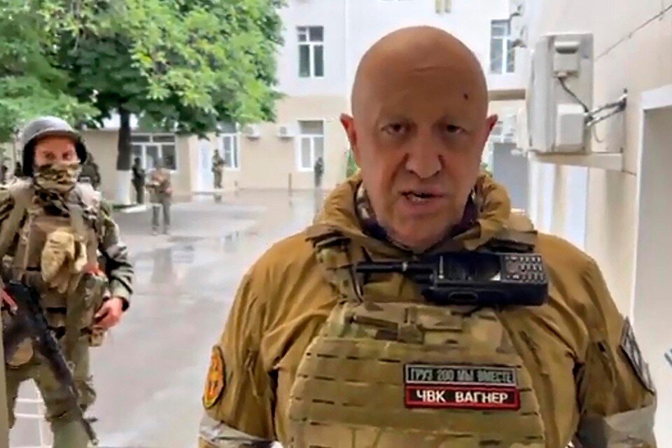    Глава ЧВК "Вагнер" Евгений Пригожин. REUTERS