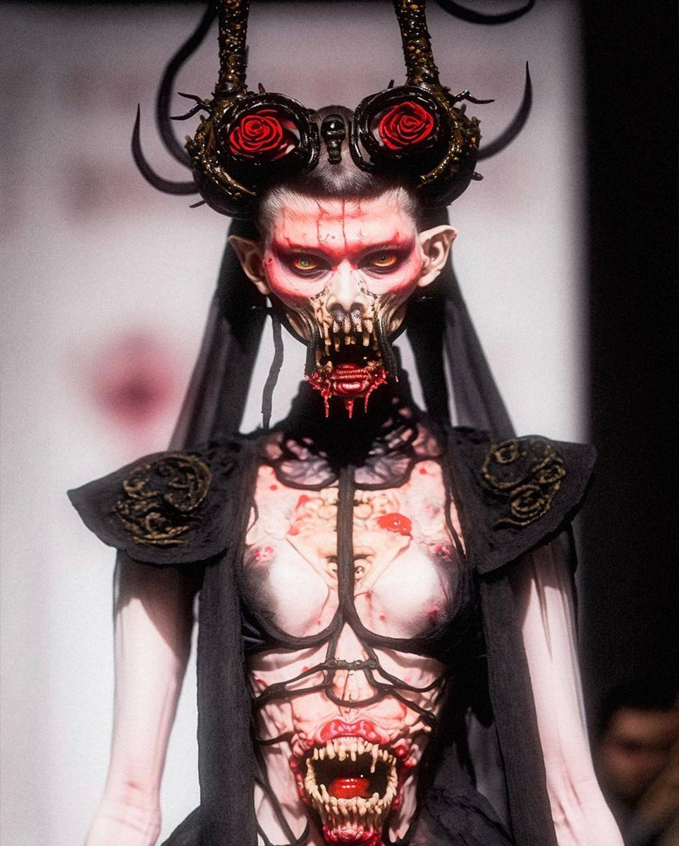 Костюм из плоти и костей? 