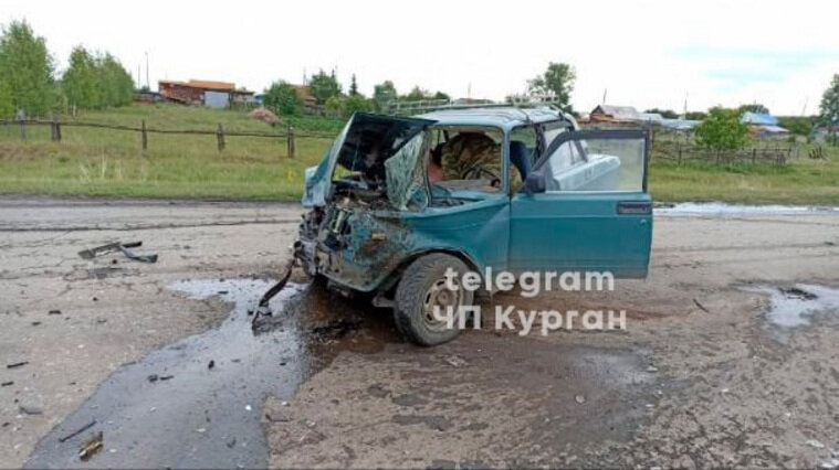    Автомобиль разорвало на части после ДТП