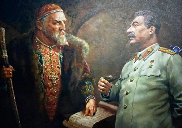 Иван IV Грозный и Сталин – правители Русской Империи разных эпох и формаций. Об их нравах и методах, а также мифах об этом, до сих пор с пеной у рта спорят. А вот о величии их наследия спорить сложнее (изображение из открытых источников) 