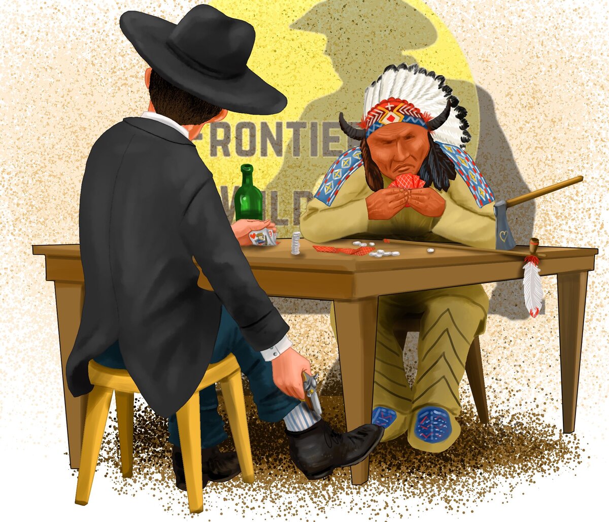 Настоящий индейский покер