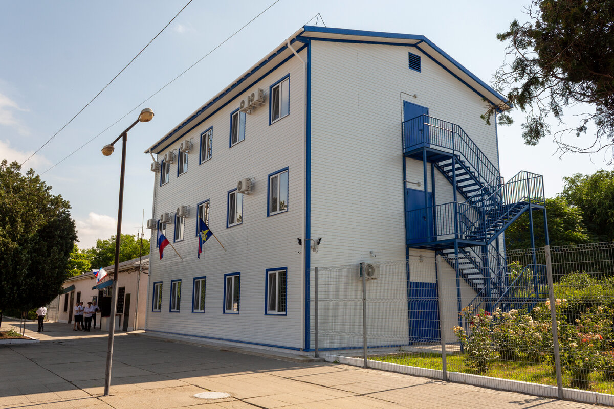 Новое здание транспортной полиции в Джанкое