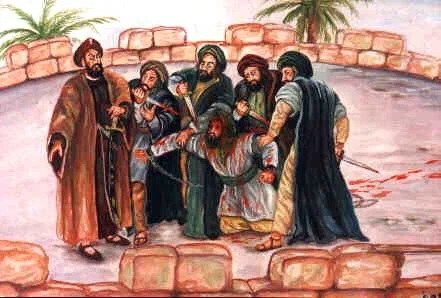 Убийство в эпоху правления Муавии любящих Али (к.в.) и Ахли Бейт