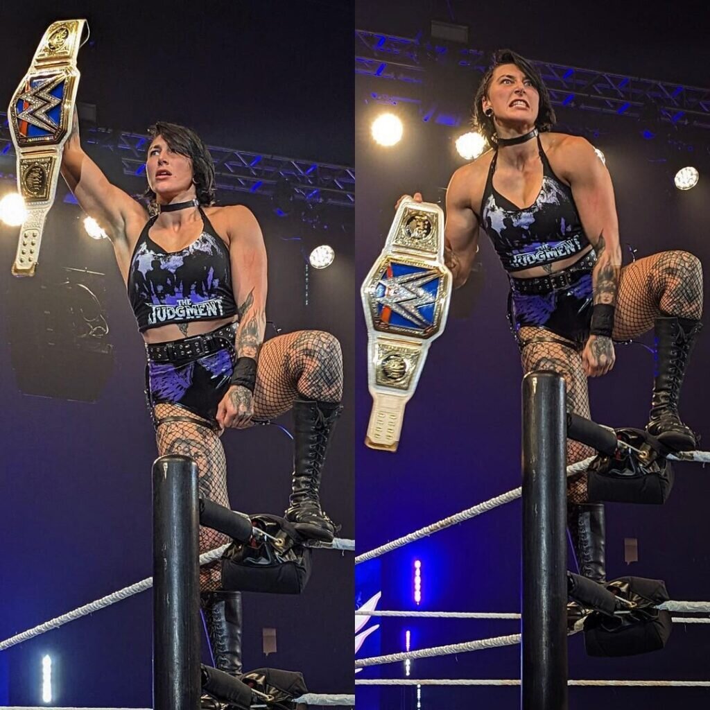 25. Рея Hипли (Rhea Ripley) - австралийская рэстлерша, которая выступает в ...