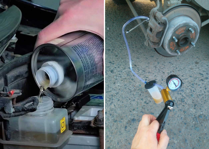 Как полностью заменить тормозную жидкость Changing Brake Fluid Car fix, Auto repair, Brake fluid