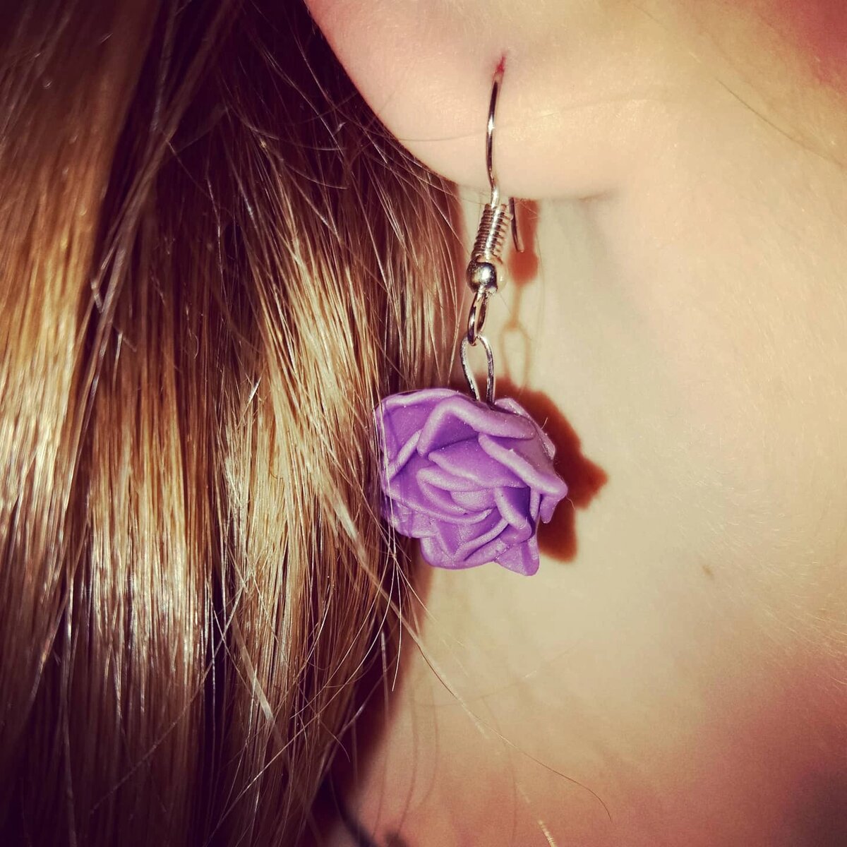 Фиолетовые розочки