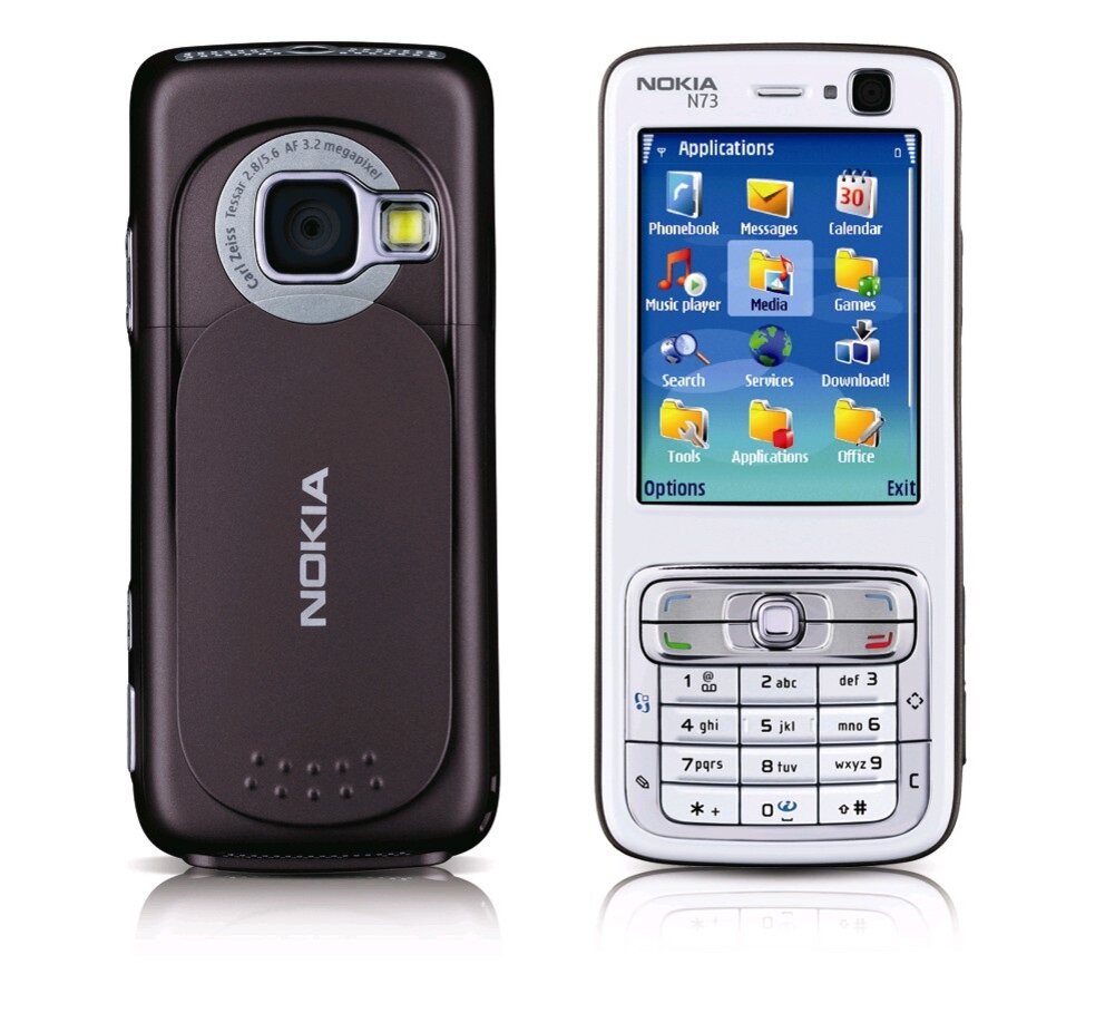 Nokia N73 — мощный камерофон 2000-х с роскошной оптикой Carl Zeiss |  Кнопочные телефоны Rarephones.ru | Дзен